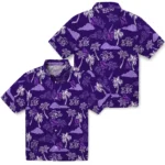 Northwestern Wildcats Hawaiian Shirt – Palm And Clouds