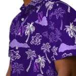 Northwestern Wildcats Hawaiian Shirt – Palm And Clouds
