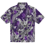 Northwestern Wildcats Hawaiian Shirt – Palm Leaves