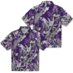 Northwestern Wildcats Hawaiian Shirt – Palm Leaves