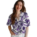 Northwestern Wildcats Hawaiian Shirt – Palm Sunset