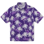 Northwestern Wildcats Hawaiian Shirt – Palm Tree Motif