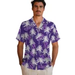 Northwestern Wildcats Hawaiian Shirt – Palm Tree Motif