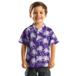 Northwestern Wildcats Hawaiian Shirt – Palm Tree Motif