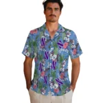 Northwestern Wildcats Hawaiian Shirt – Pineapple Bouquet