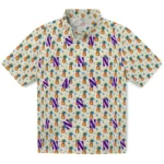 Northwestern Wildcats Hawaiian Shirt – Pineapple Delight