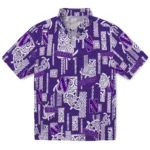 Northwestern Wildcats Hawaiian Shirt – Turtle Lines