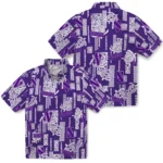Northwestern Wildcats Hawaiian Shirt – Turtle Lines