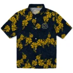 Notre Dame Fighting Irish Hawaiian Shirt – 50th State Flower