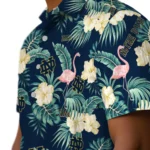 Notre Dame Fighting Irish Hawaiian Shirt – Flamingo and Hibiscus
