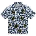 Notre Dame Fighting Irish Hawaiian Shirt – Hibiscus Motif