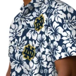 Notre Dame Fighting Irish Hawaiian Shirt – Hibiscus Motif