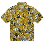 Notre Dame Fighting Irish Hawaiian Shirt – Hibiscus Overlay