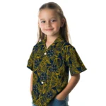 Notre Dame Fighting Irish Hawaiian Shirt – Leaf Outline