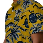 Notre Dame Fighting Irish Hawaiian Shirt – Palm Sunset