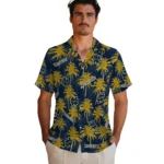 Notre Dame Fighting Irish Hawaiian Shirt – Palm Tree Motif