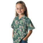 Oakland Athletics Hawaiian Shirt – Anthurium Overlay