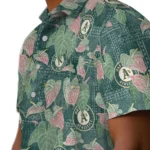 Oakland Athletics Hawaiian Shirt – Anthurium Overlay