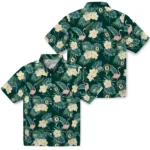 Oakland Athletics Hawaiian Shirt – Flamingo and Hibiscus