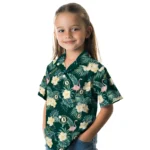 Oakland Athletics Hawaiian Shirt – Flamingo and Hibiscus