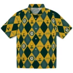 Oakland Athletics Hawaiian Shirt – Golfing Plaid