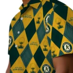 Oakland Athletics Hawaiian Shirt – Golfing Plaid