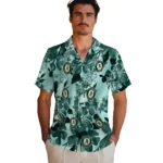 Oakland Athletics Hawaiian Shirt – Hibiscus Arrangement