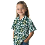 Oakland Athletics Hawaiian Shirt – Hibiscus Motif