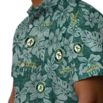 Oakland Athletics Hawaiian Shirt – Hibiscus Oasis