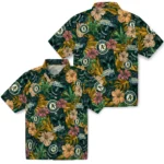 Oakland Athletics Hawaiian Shirt – Hibiscus Tiki Jungle