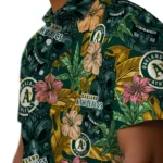 Oakland Athletics Hawaiian Shirt – Hibiscus Tiki Jungle