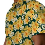 Oakland Athletics Hawaiian Shirt – Hibiscus Tropics