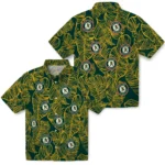 Oakland Athletics Hawaiian Shirt – Leaf Outline