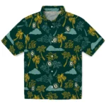 Oakland Athletics Hawaiian Shirt – Palm And Clouds