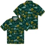 Oakland Athletics Hawaiian Shirt – Palm And Clouds