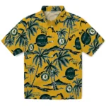 Oakland Athletics Hawaiian Shirt – Palm Sunset