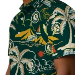 Oakland Athletics Hawaiian Shirt – Palm Tree Island