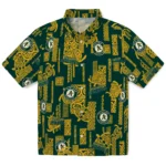 Oakland Athletics Hawaiian Shirt – Turtle Lines