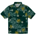 Oakland Athletics Hawaiian Shirt – Wave Palm