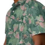 Ohio Bobcats Hawaiian Shirt – Anthurium Overlay