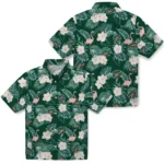 Ohio Bobcats Hawaiian Shirt – Flamingo and Hibiscus