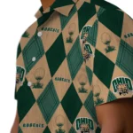 Ohio Bobcats Hawaiian Shirt – Golfing Plaid