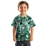 Ohio Bobcats Hawaiian Shirt – Hibiscus Arrangement