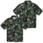 Ohio Bobcats Hawaiian Shirt – Hibiscus Leaves Pattern