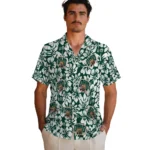 Ohio Bobcats Hawaiian Shirt – Hibiscus Motif