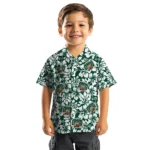 Ohio Bobcats Hawaiian Shirt – Hibiscus Motif