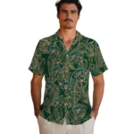 Ohio Bobcats Hawaiian Shirt – Leaf Outline
