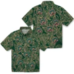 Ohio Bobcats Hawaiian Shirt – Leaf Outline