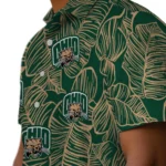 Ohio Bobcats Hawaiian Shirt – Leaf Outline