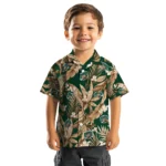 Ohio Bobcats Hawaiian Shirt – Palm Leaves